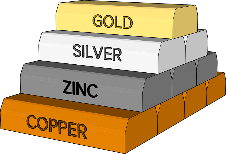 oligoéléments cuivre or argent