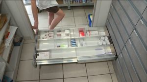 tiroir pharmacie