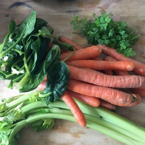 Jus de légumes pour récupérer après les excès