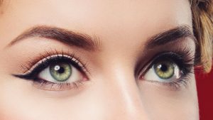 maquillage pour yeux verts