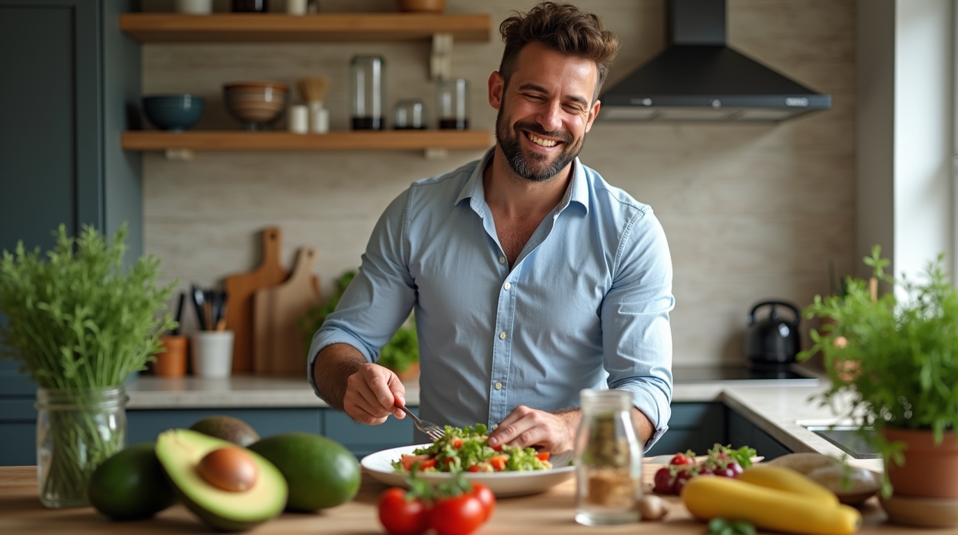 alimentation anti-stress pour hommes