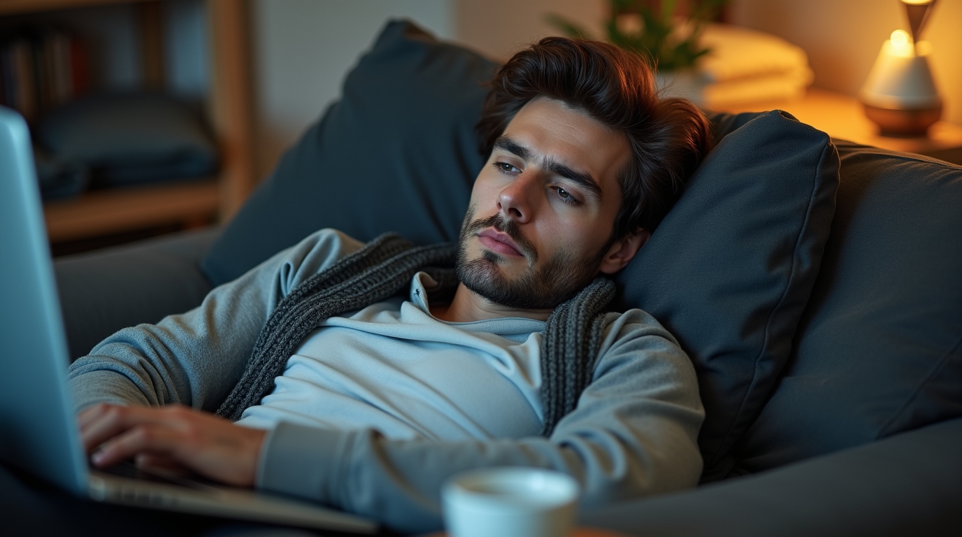fatigue chronique due à un mode de vie sédentaire