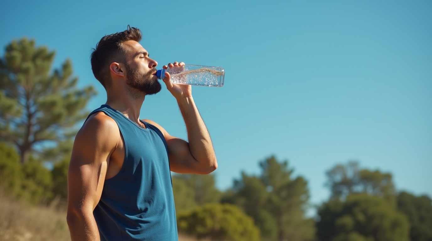 hydratation et performance masculine