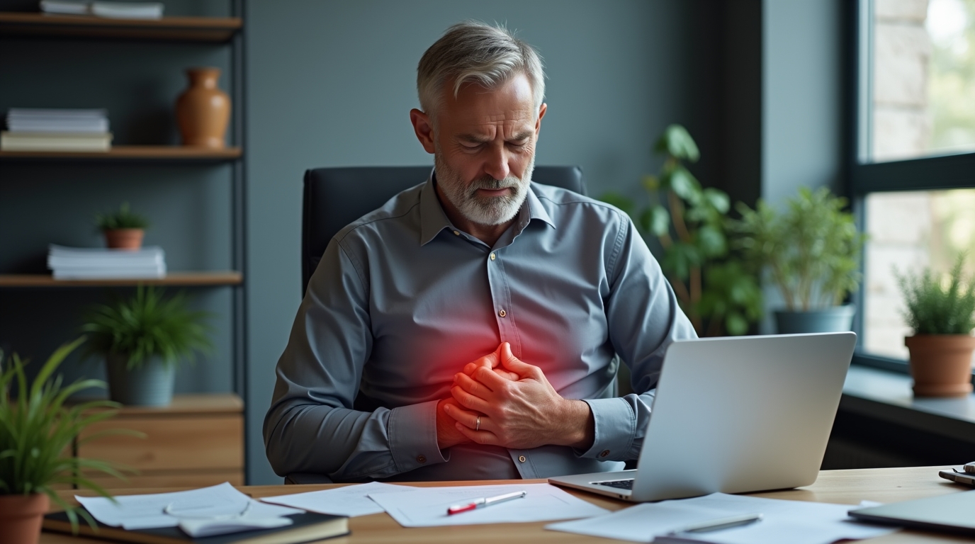 stress et mal de dos chez les hommes