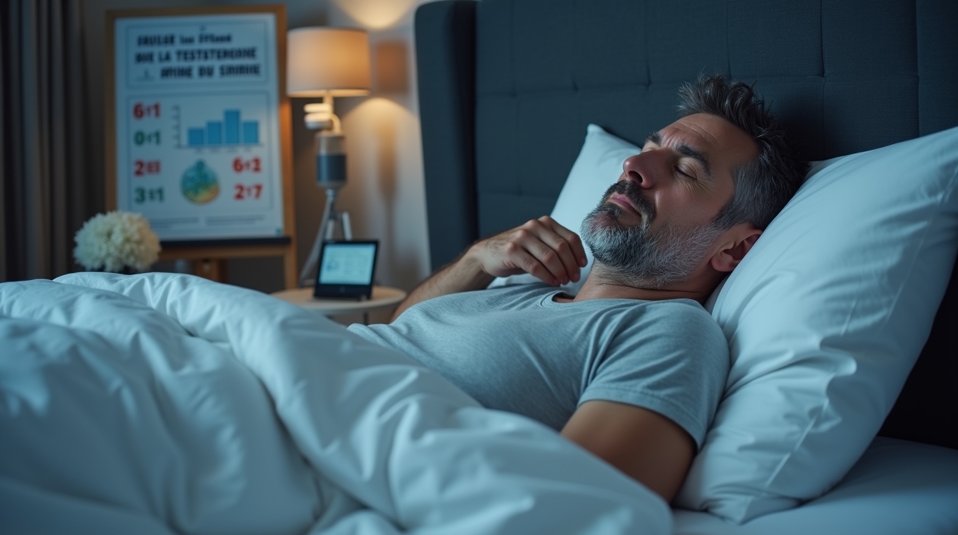 testostérone et apnée du sommeil
